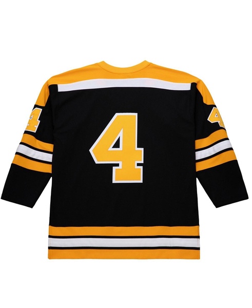 Men's Bobby Orr Black Boston Bruins 1971-72 Power Play Jersey