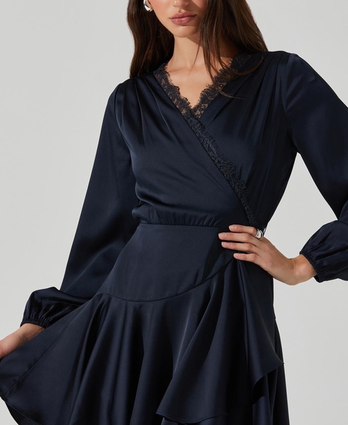 Women's Aluma V-Neck Fit & Flare Dress