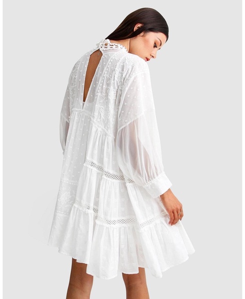Unforgettable Oversized Lace Mini Dress