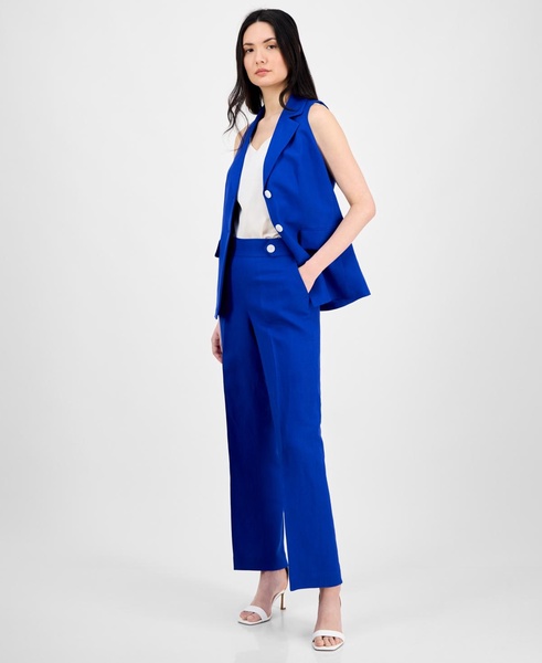 Women's High Rise Side-Tab Pull-On Pants