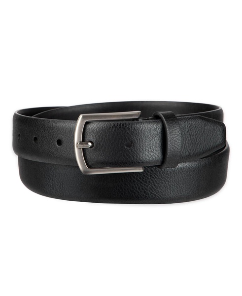 Men's Pebble Grain Feather Edge Dress Belt