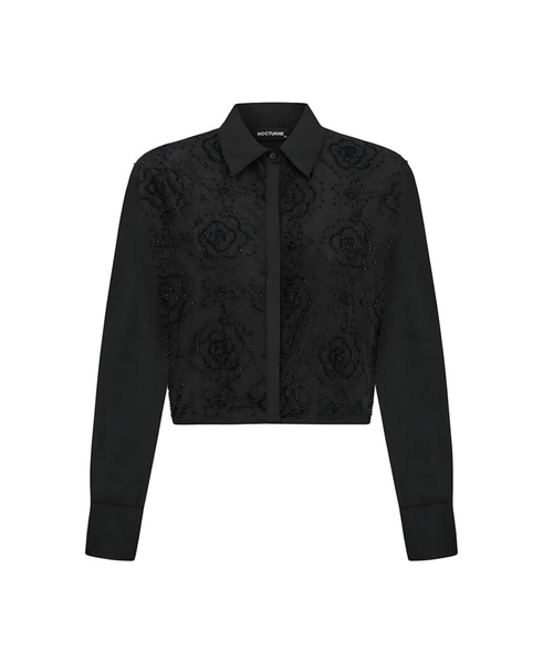 Women's Bead Embellished Shirt