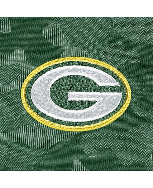 Men's Green Green Bay Packers Brigade Quarter-Zip Sweatshirt