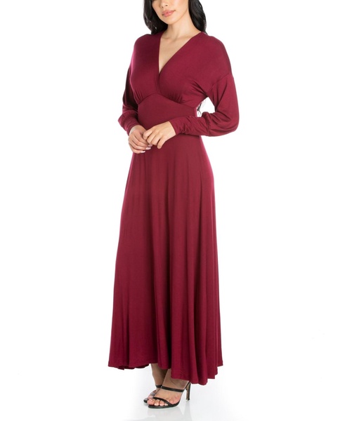 Women's Formal Long Sleeve Maxi Dress