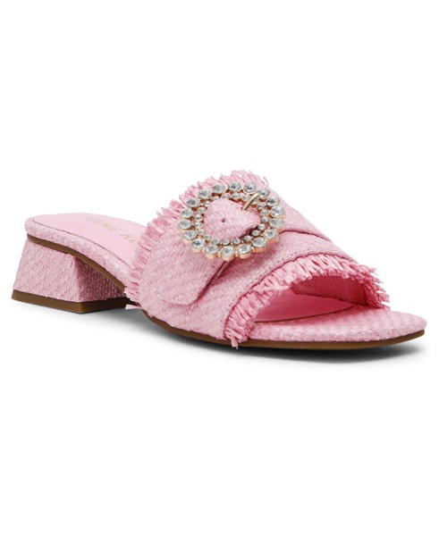 Women's Nahla Embellished Buckle Block Heel Dress Sandals