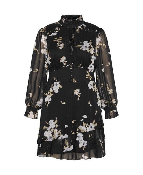 Plus Size Maddison Print Dress