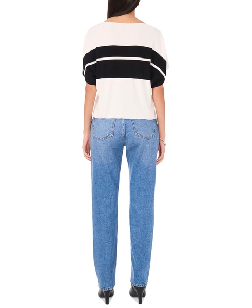 Women's Colorblocked Stripe Sweater
