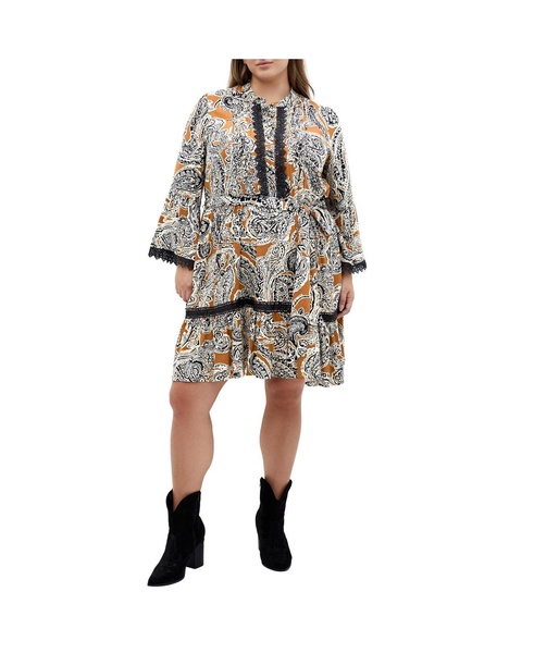 Plus Size Camille Print Dress
