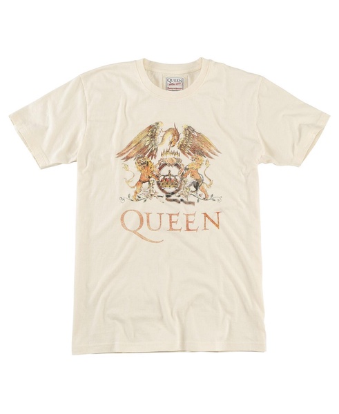 Men's Cream Queen Vin Fade T-Shirt