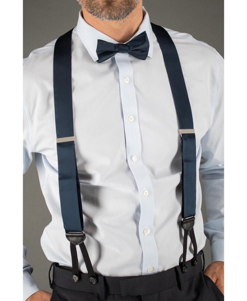 Men's Sutton Solid Silk Formal End Suspenders