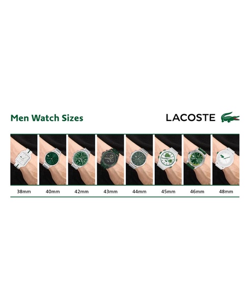 Men's Studio Black Silicone Strap Watch 36mm x 38mm