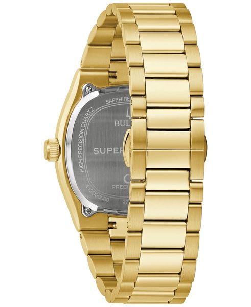 Men's Super Seville Gold-Tone Stainless Steel Bracelet Watch 38mm