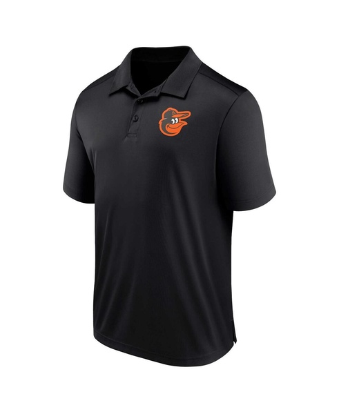 Men's Black Baltimore Orioles Logo Polo Shirt