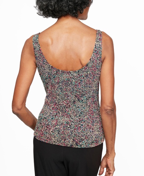 Printed Jacket & Tank Top