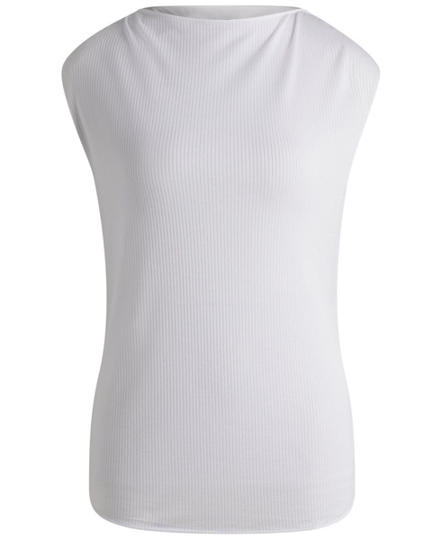 Women's High Neck Sleeveless T-Shirt