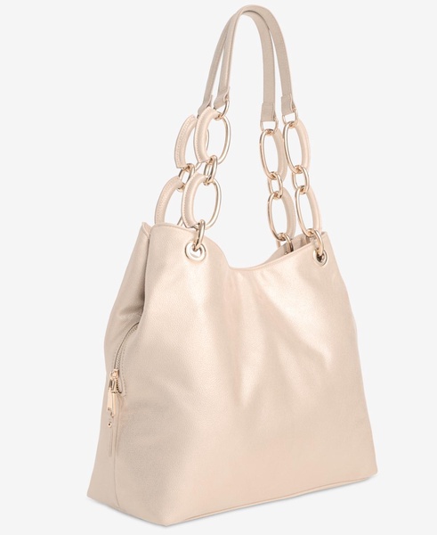 Trippii Champagne Pearlized Medium Tote, Exclusively at Macy's 