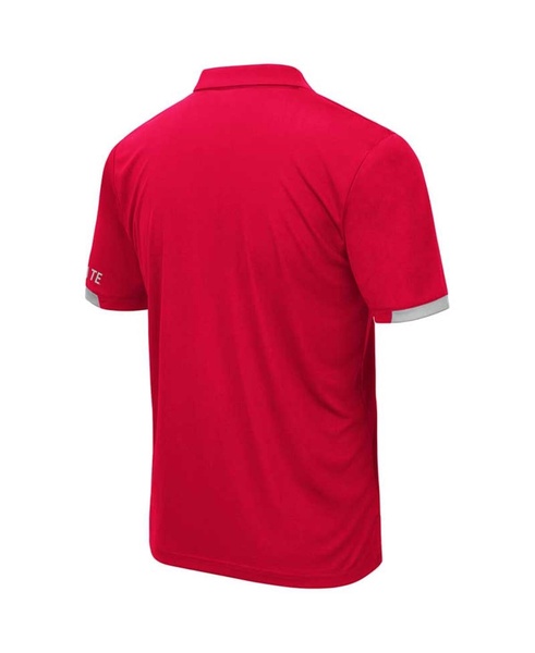 Men's Scarlet Ohio State Buckeyes Big and Tall Santry Polo Shirt