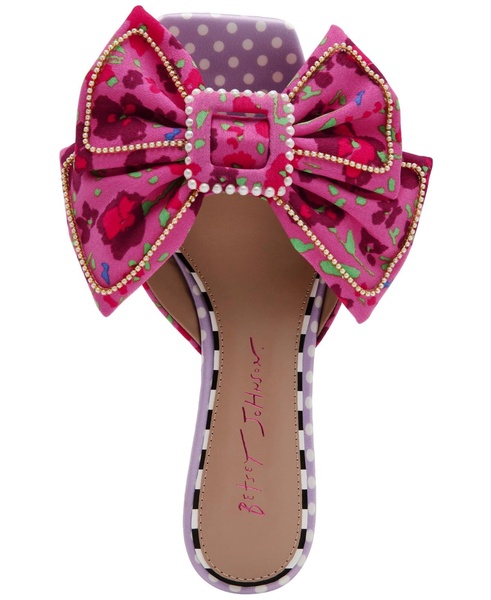 Women's Aylah Bow Kitten-Heel Sandals
