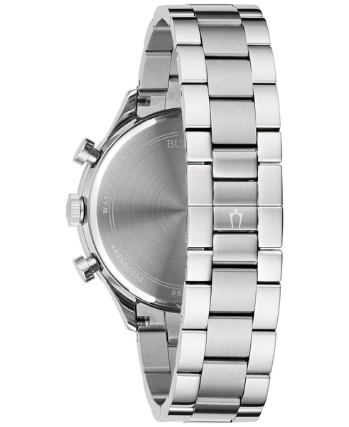 Men's Chronograph Stainless Steel Bracelet Watch 42mm