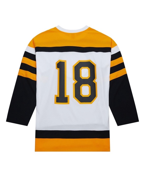 Men's Willie O'Ree White Boston Bruins 1958 Blue Line Player Jersey