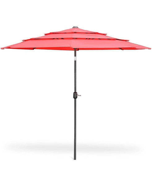 Portable Outdoor Market Patio Umbrella Tilt Feature with Easy Adjustment