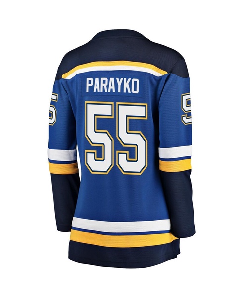 Women's Colton Parayko Blue St. Louis Blues Breakaway Player Jersey