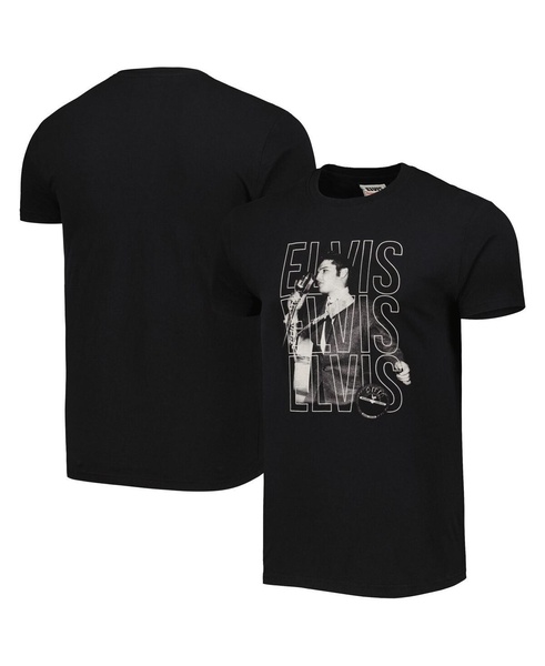 Men's and Women's Black Elvis Presley Brass Tacks T-shirt
