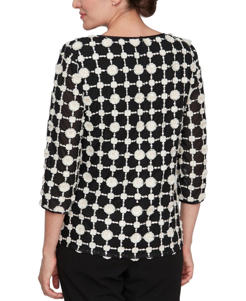 Women's Embellished 3/4-Sleeve Jacket