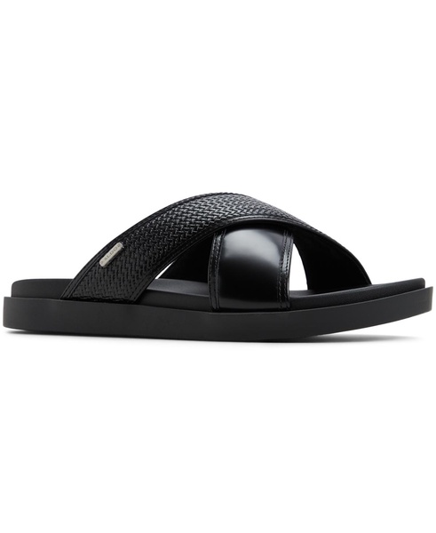 Men's Mario Leather Slip On Sandals