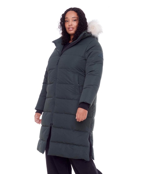 Plus Size Kluane Ultra Long Winter Parka Coat