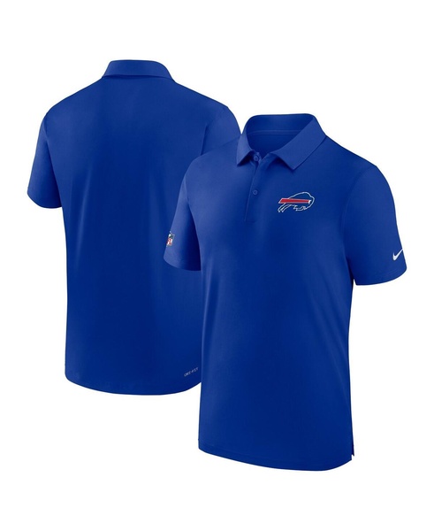Men's Royal Buffalo Bills Sideline Coaches Dri-FIT Polo Shirt