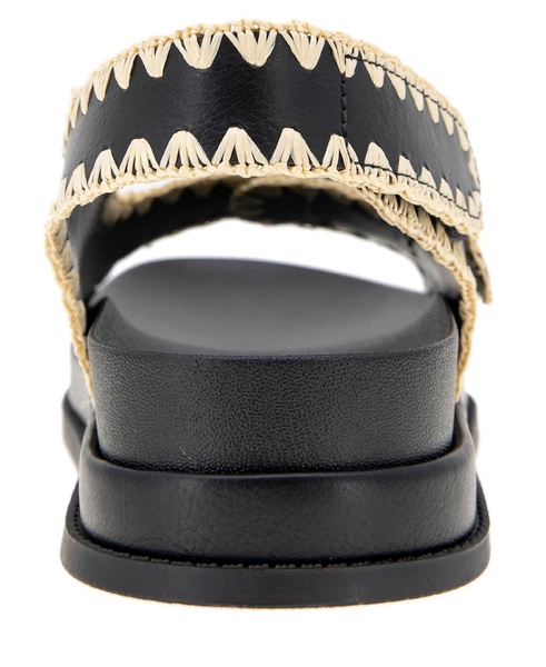 Women's Beena Footbed Hook and Loop Flatform Sandals