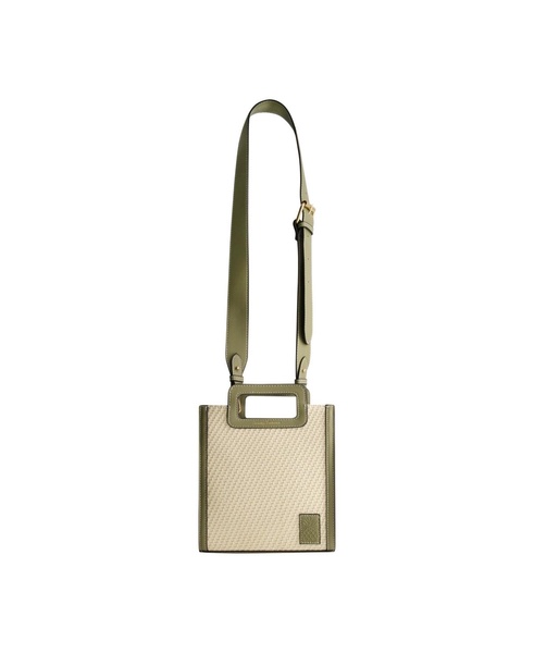 Modern Woven North-South Tote