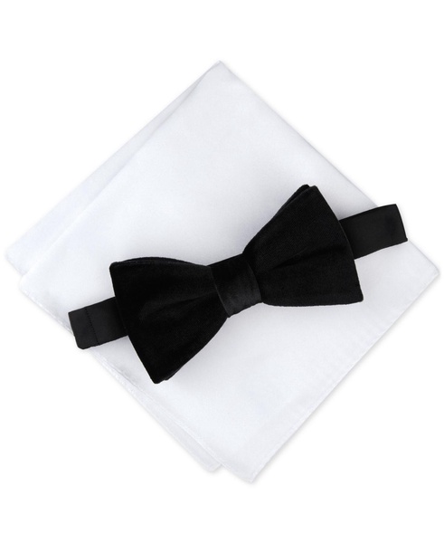 Men's Cameo Velvet Solid Bowtie, Created for Macy's 