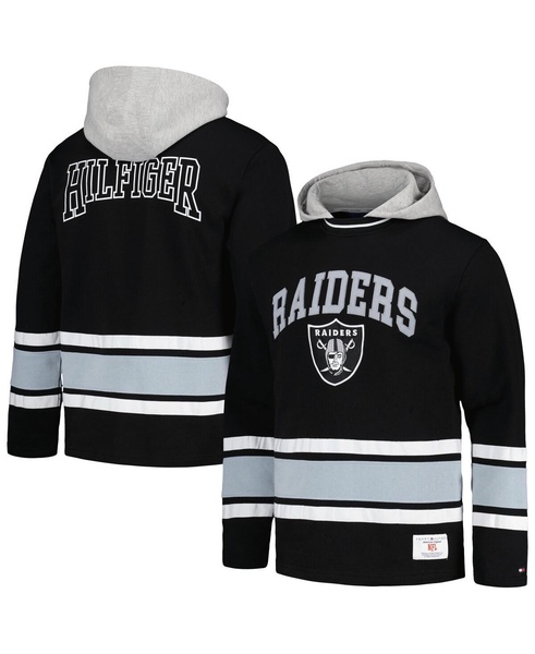 Men's Black Las Vegas Raiders Ivan Fashion Pullover Hoodie