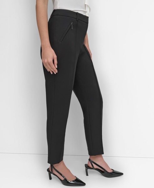 Women's Front-Seam Straight-Leg Pants 