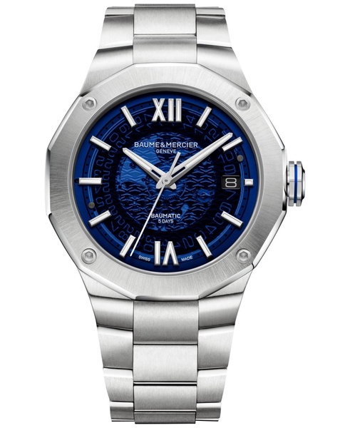 Men's Swiss Automatic Riviera Stainless Steel Bracelet Watch 42mm