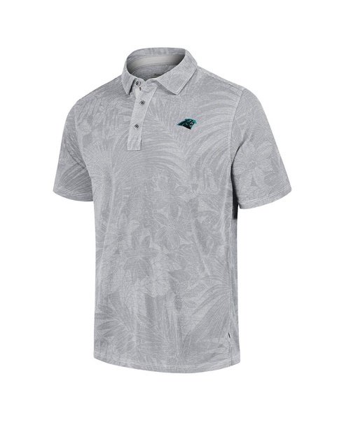 Men's Gray Carolina Panthers Sport Santiago Paradise Polo