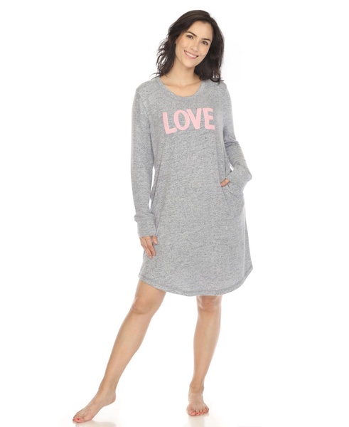 Women's Long Sleeve Sleepshirt