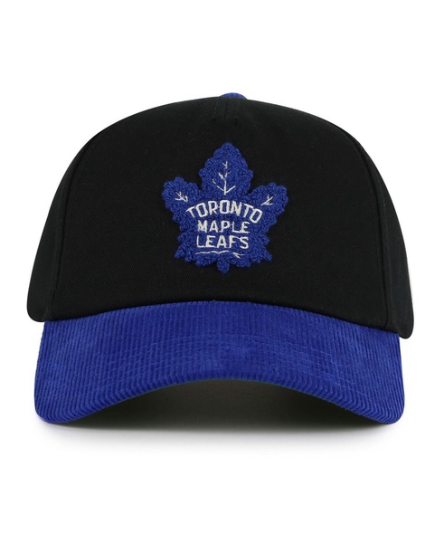 Men's Black/Blue Toronto Maple Leaf’s Burnett Adjustable Hat