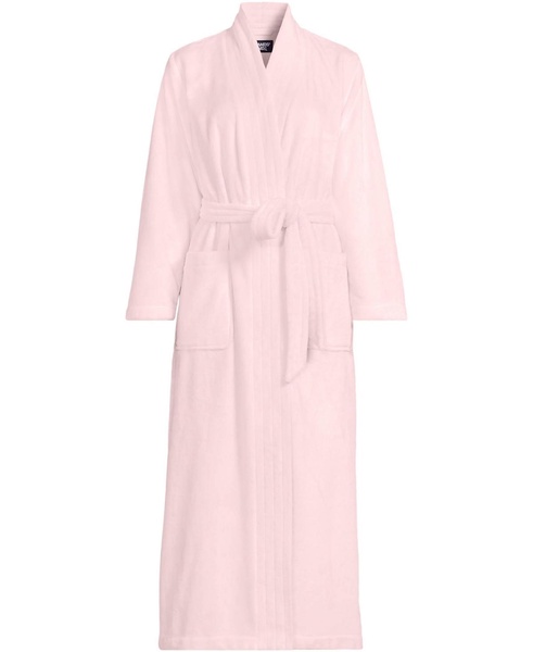 Women's Cozy Plush Long Wrap Robe