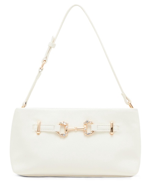 East West Crystal Horsebit Small Shoulder Bag