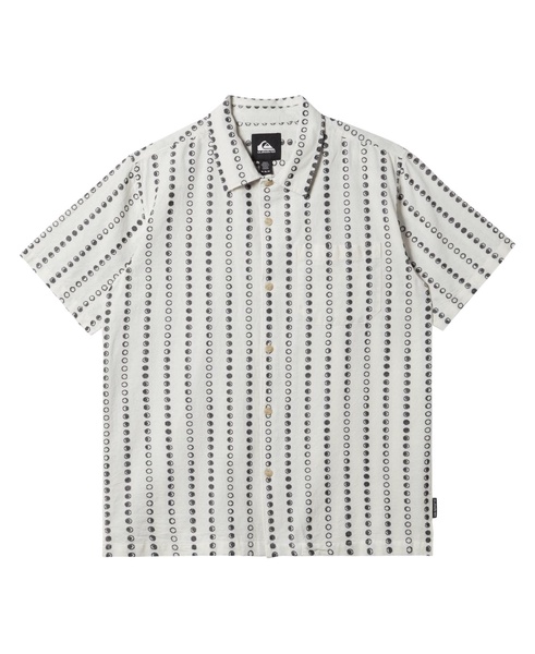 Men's Lunar Phases Casual Short Sleeve Shirt