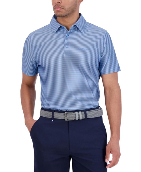 Mini Stripes Tech Jersey Sports Fit Polo
