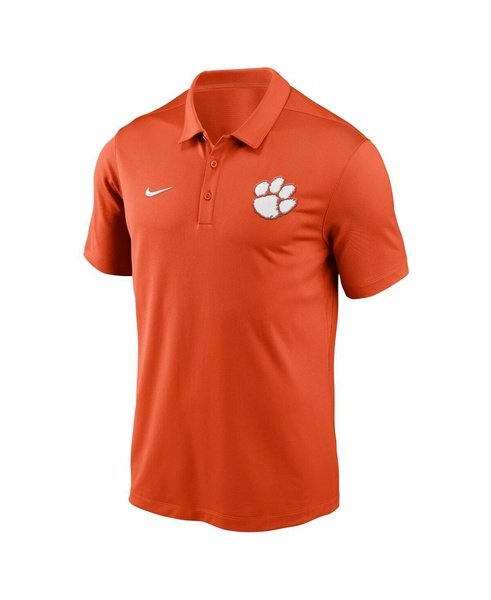 Men's Orange Clemson Tigers Primetime Franchise Performance Polo