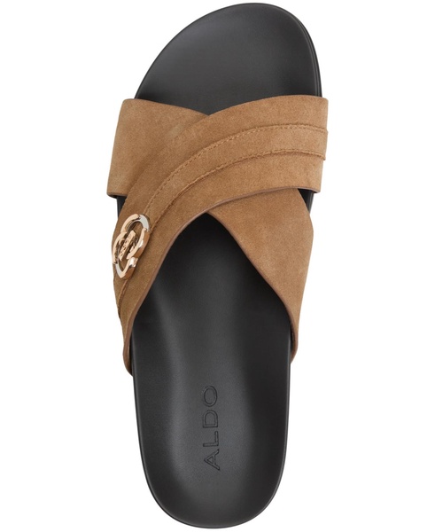 Men's Delmar Leather Criss-Cross Sandal
