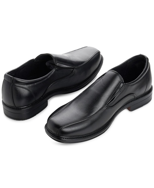 Men's Dress Shoes Leather Lined Slip On Loafers Good for Suit Jeans