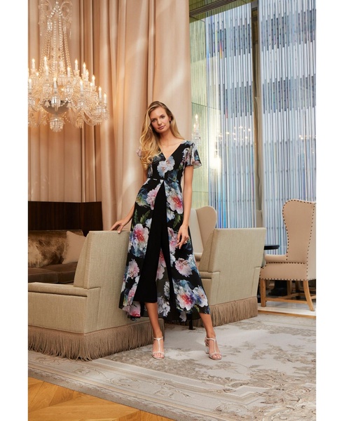 Floral Print Jumpsuit 