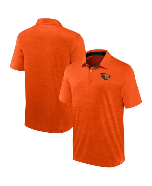 Men's Heather Orange Oregon State Beavers Classic Homefield Polo Shirt