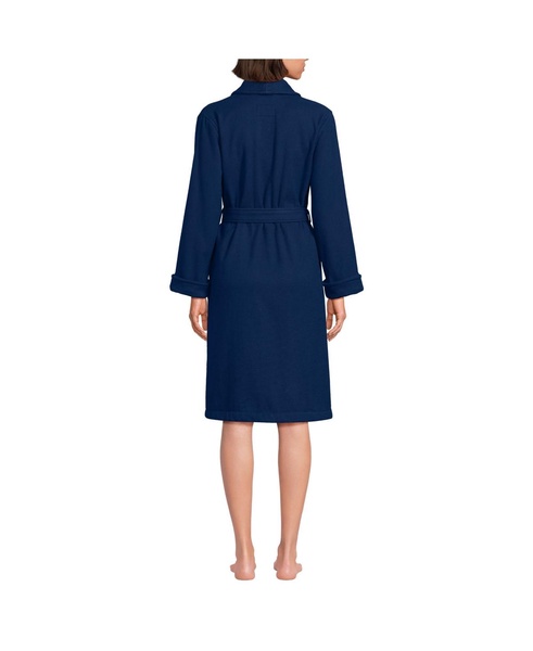Women's Cotton Terry Knee Length Spa Bath Robe